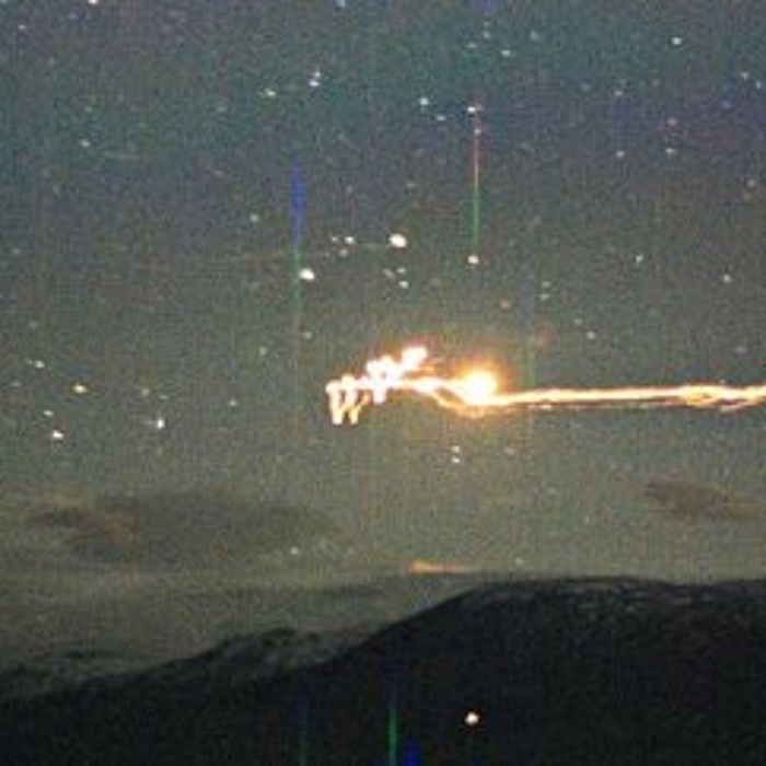 Огни Хессдалена, пойманные на фотокамеру. /Фото: soundcloud.com