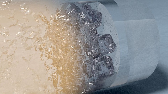 В космосе вода может превратится в суперустойчивый чёрный лёд. /Фото: livescience.com