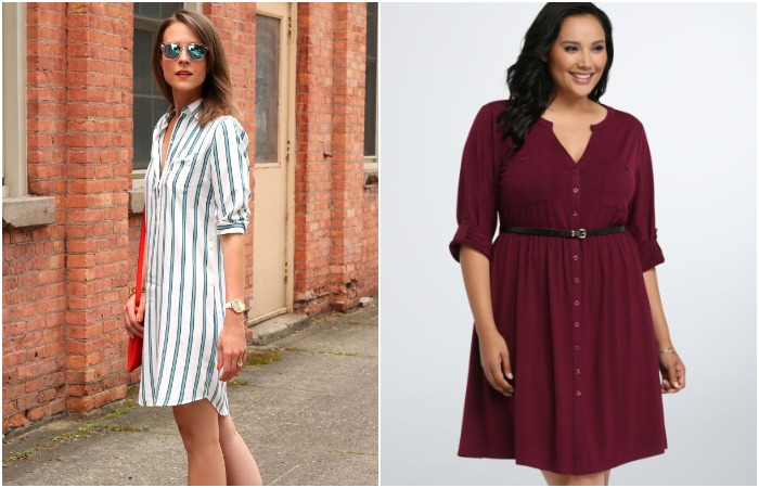 Платье можно носить с любым типом фигуры