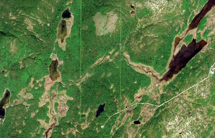 Предположительно антенны на Кольском полуострове./ Фото: mediasalt.ru